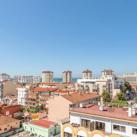 アパート Guestready - Seaview In Costa Da Caparica アルマダ