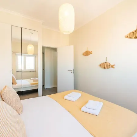 アパート Guestready - Seaview In Costa Da Caparica *