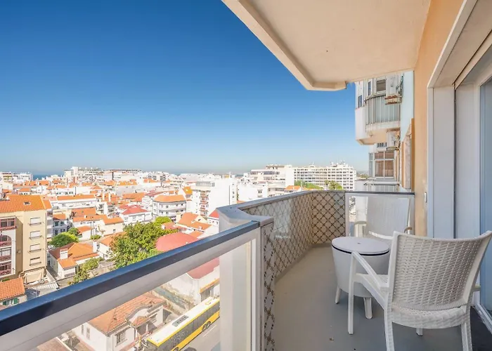 Guestready - Seaview In Costa Da Caparica Appartamento