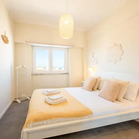 דירה Guestready - Seaview In Costa Da Caparica אלמאדה