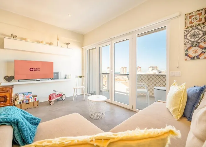 Guestready - Seaview In Costa Da Caparica Appartement Almada